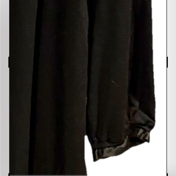 INC International Concepts Black Top 3/4 Sleeves Ribbon Trim Size XL - Picture 4 of 8